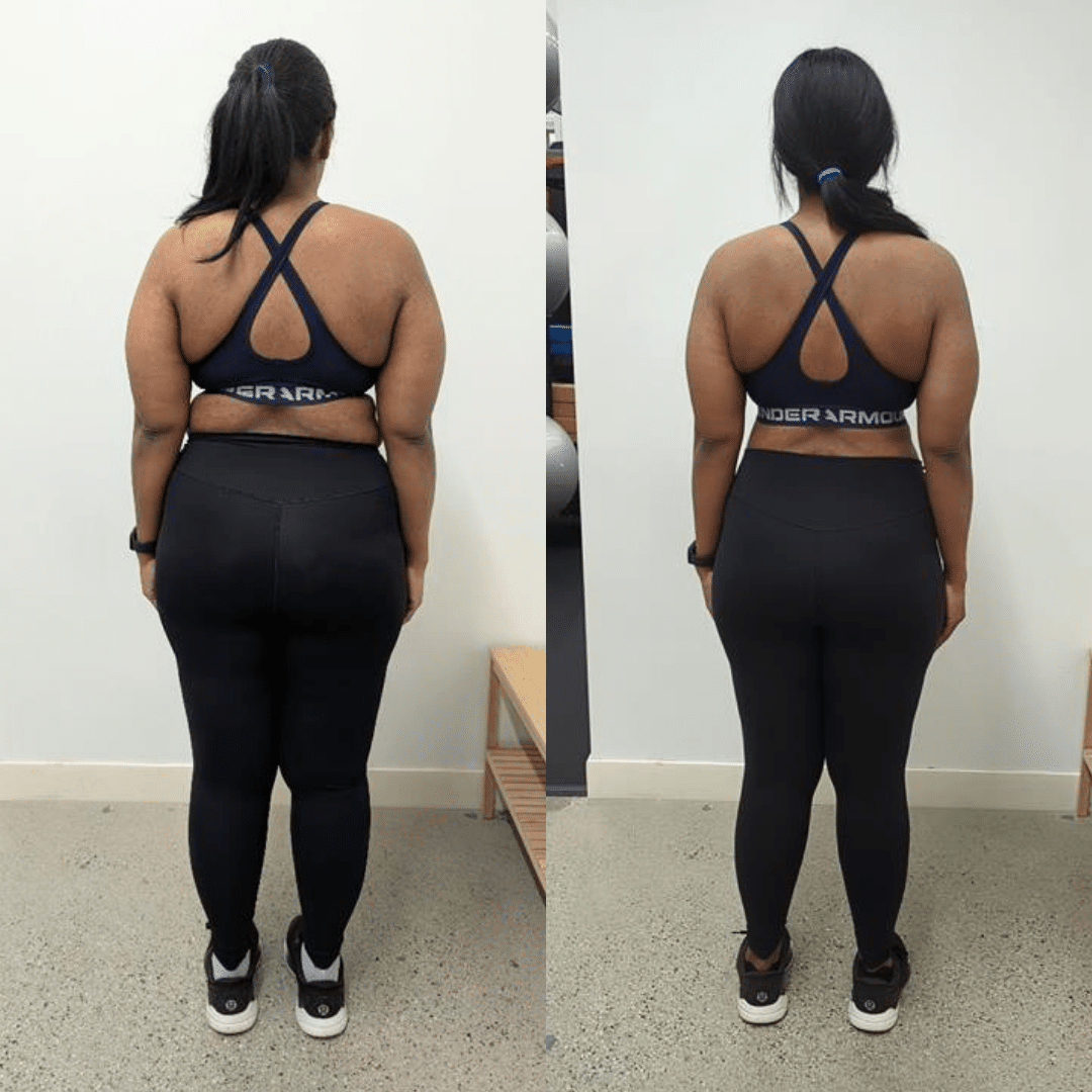Iron lab client progress photo