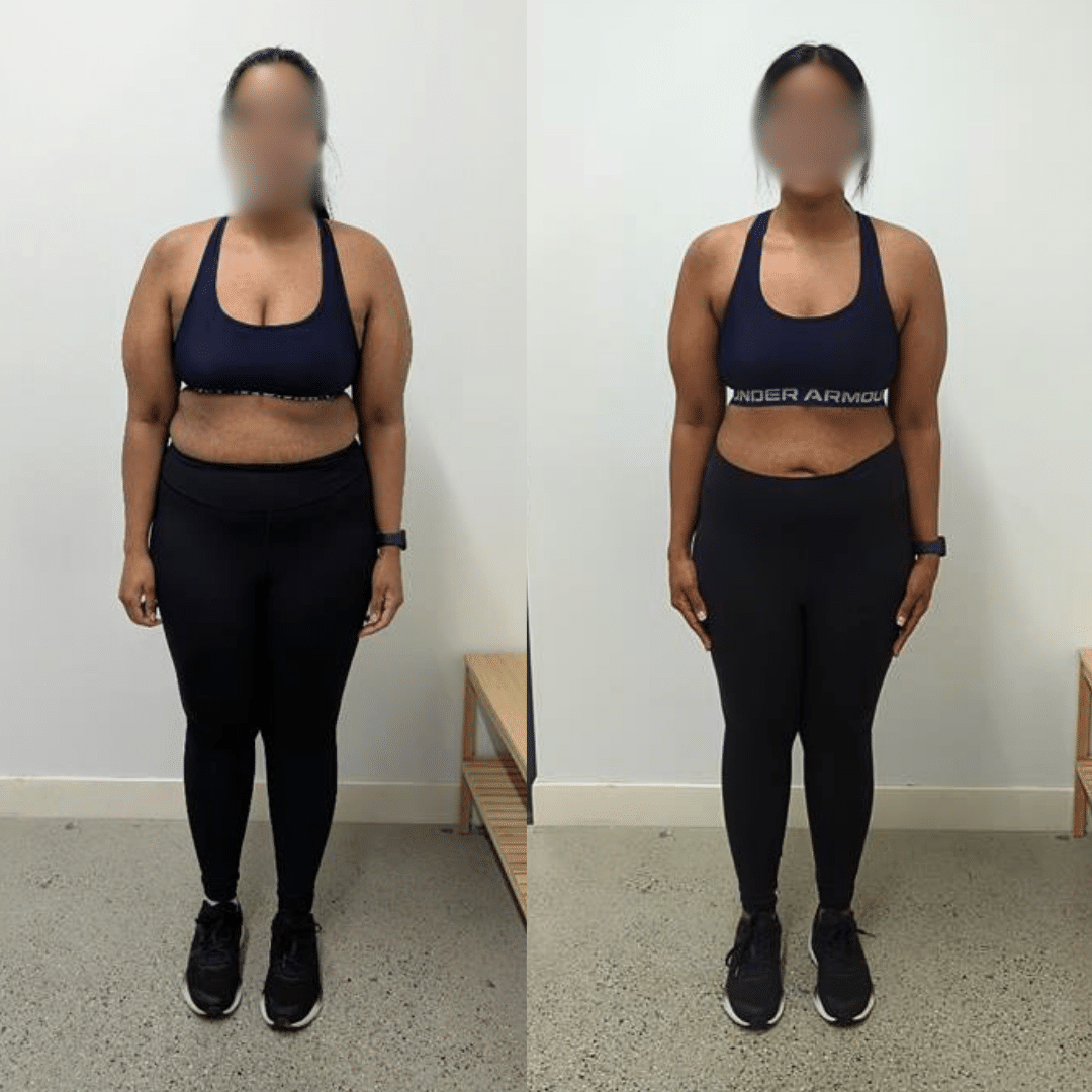 Iron lab client progress photo